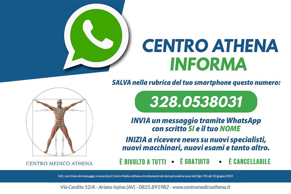 Centro Athena WhatsApp