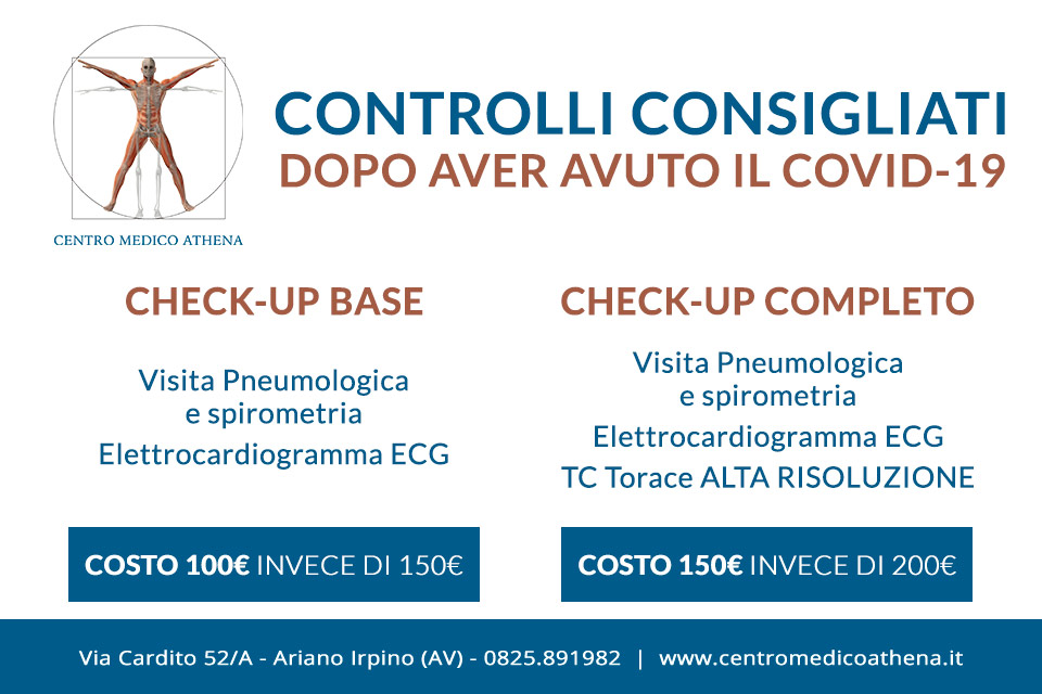 Controlli da effettuare dopo aver avuto il Covid-19